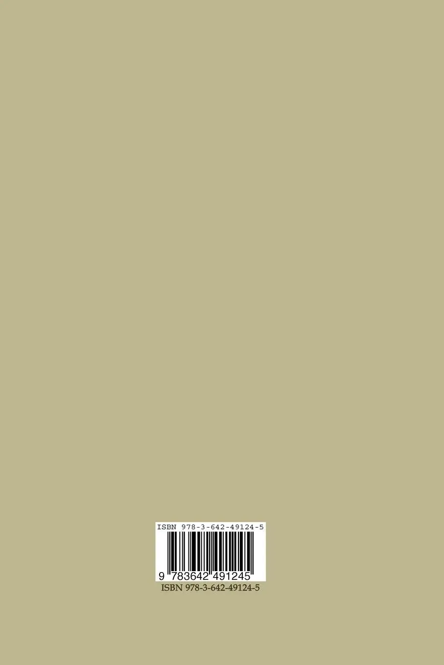 Rückseite: 9783642491245 | Die Fernrohre und Entfernungsmesser | Horst Köhler (u. a.) | Buch