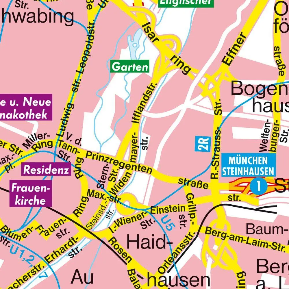 Bild: 9783850841245 | München Gesamtplan 1 : 22 500 | (Land-)Karte | Deutsch | 2012