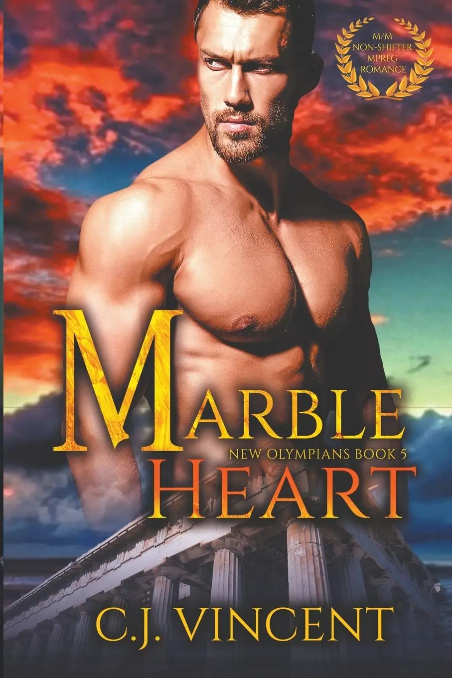 Cover: 9798201951245 | Marble Heart | A Non-Shifter M/M MPREG Romance | C. J. Vincent | Buch