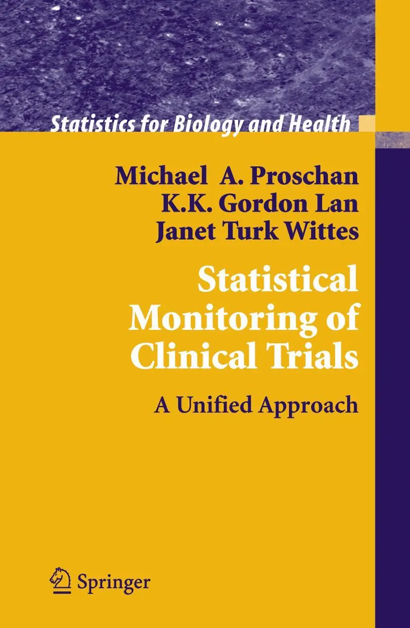 Cover: 9781441921345 | Statistical Monitoring of Clinical Trials | A Unified Approach | Buch