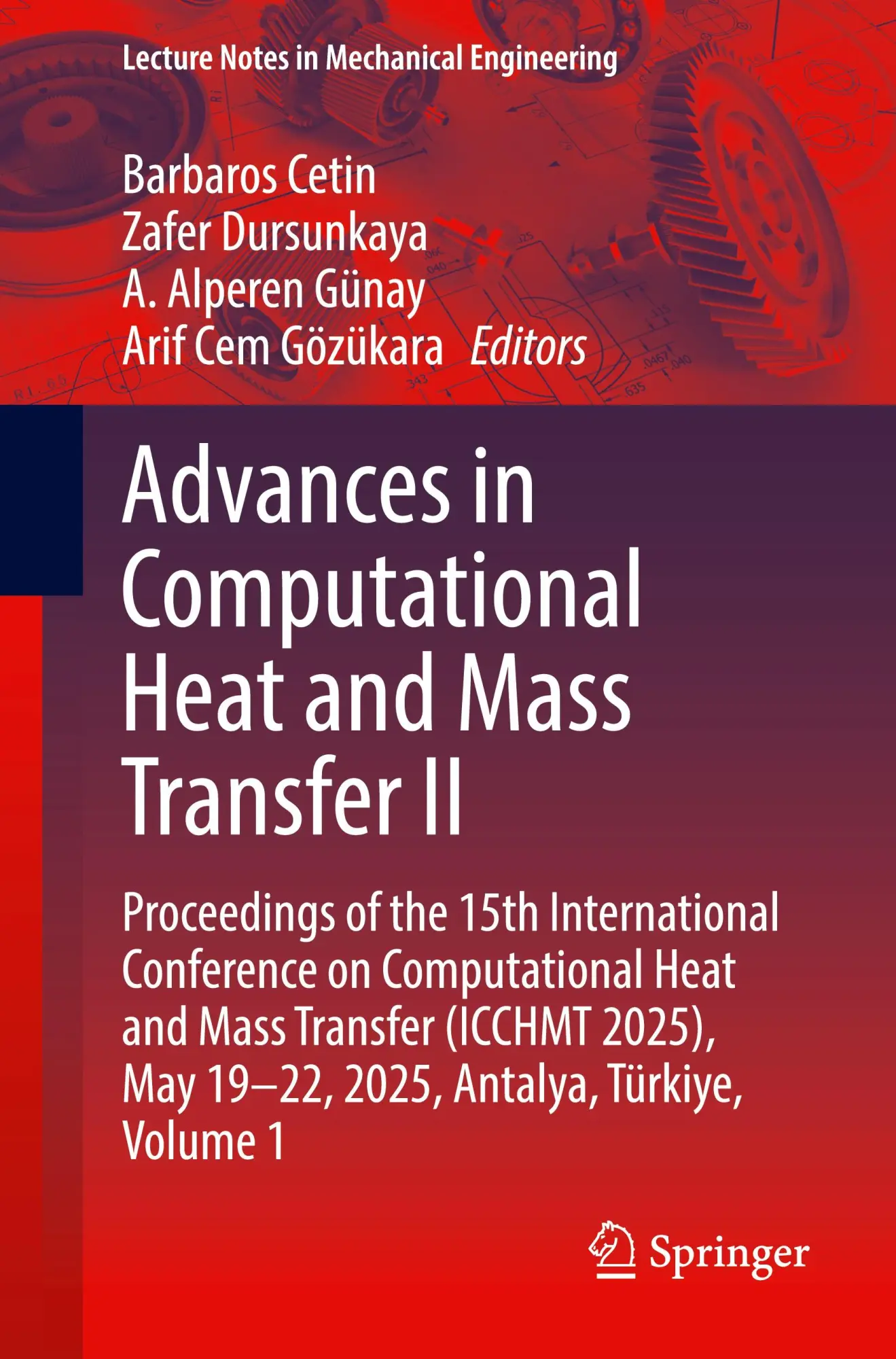 Cover: 9783032161345 | Advances in Computational Heat and Mass Transfer II | Cetin (u. a.)