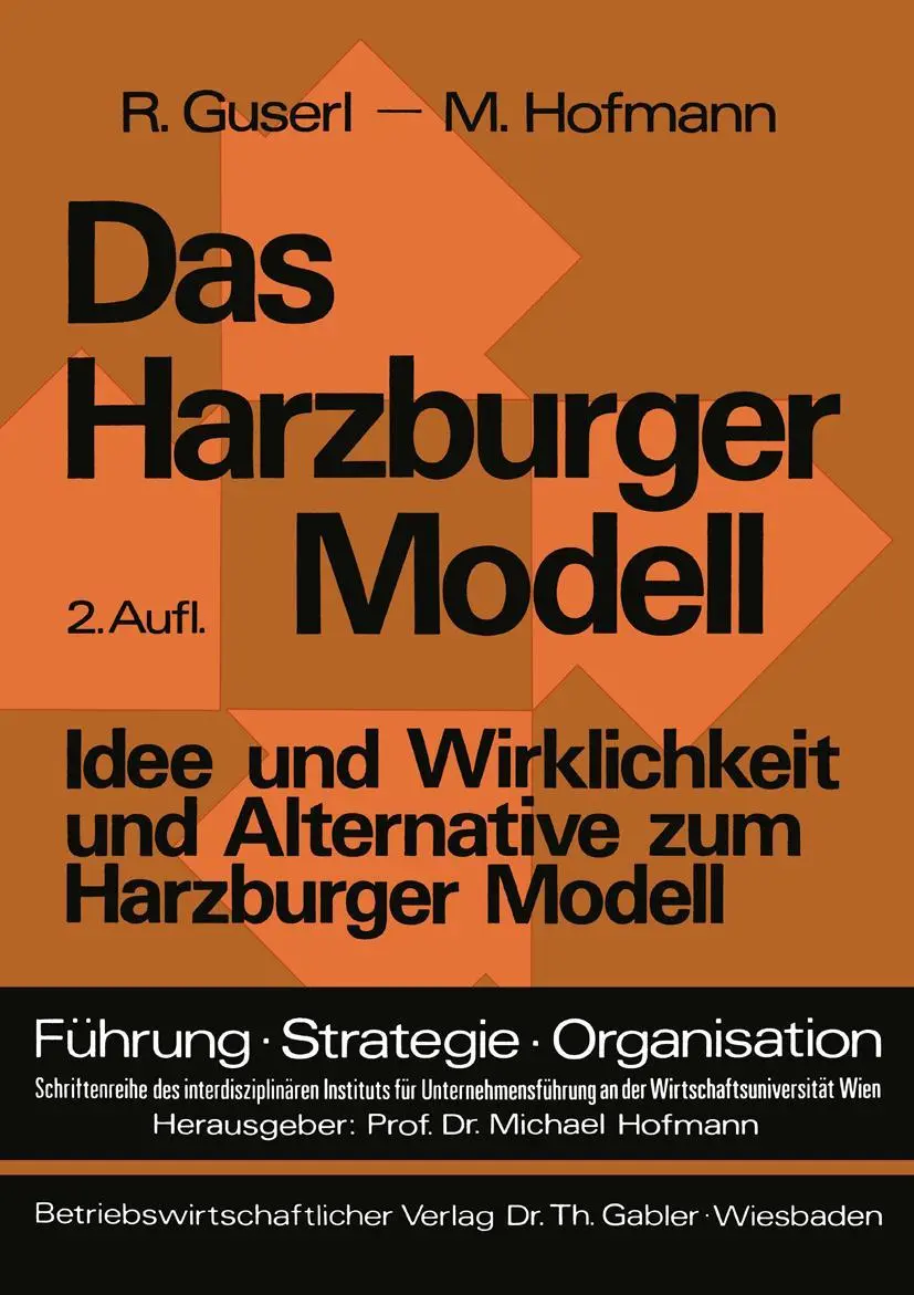 Cover: 9783409381345 | Das Harzburger Modell | Richard Guserl | Taschenbuch | iv | Deutsch