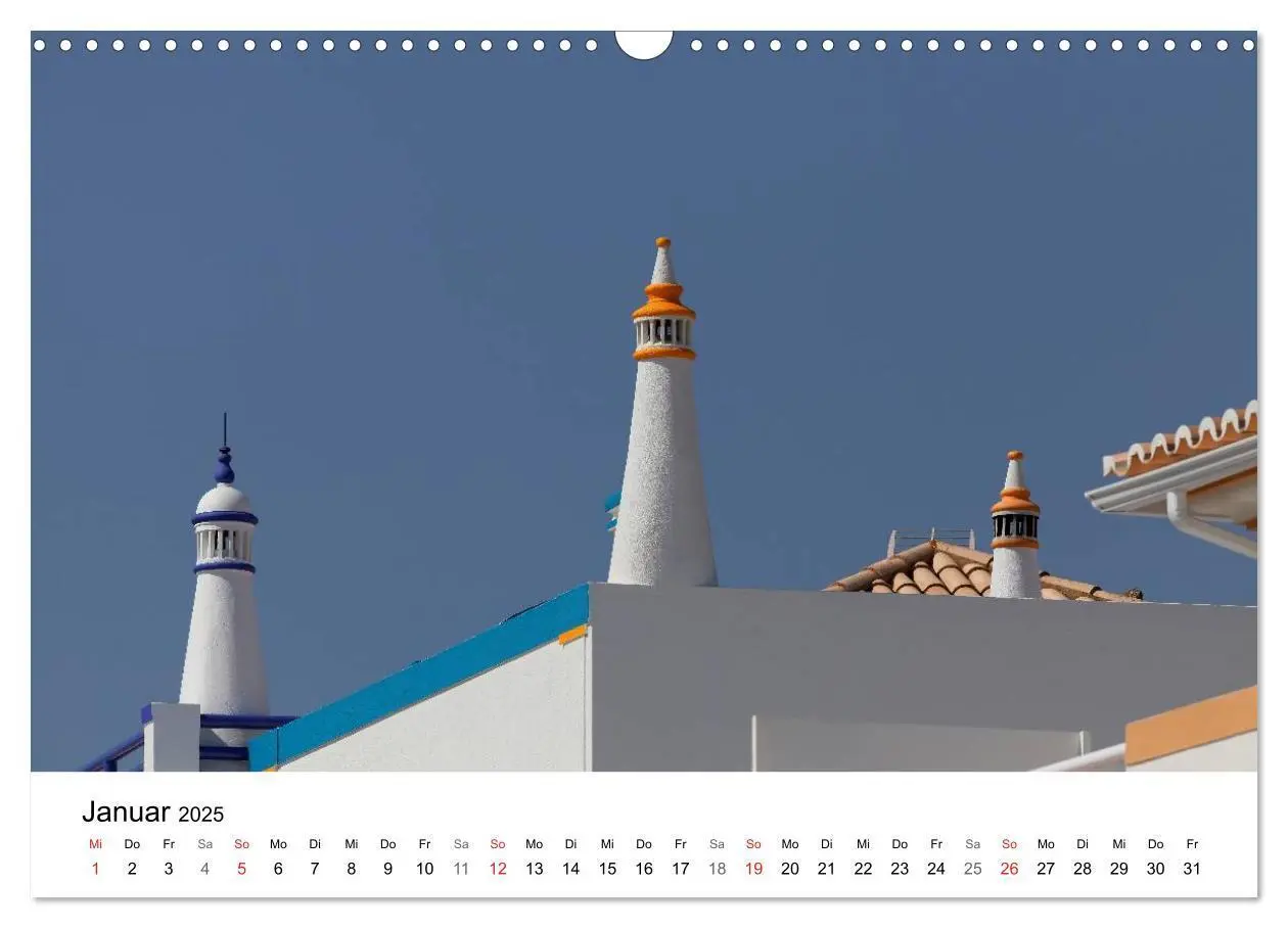 Bild: 9783435641345 | Algarve von Sagres bis Tavira (Wandkalender 2025 DIN A3 quer),...