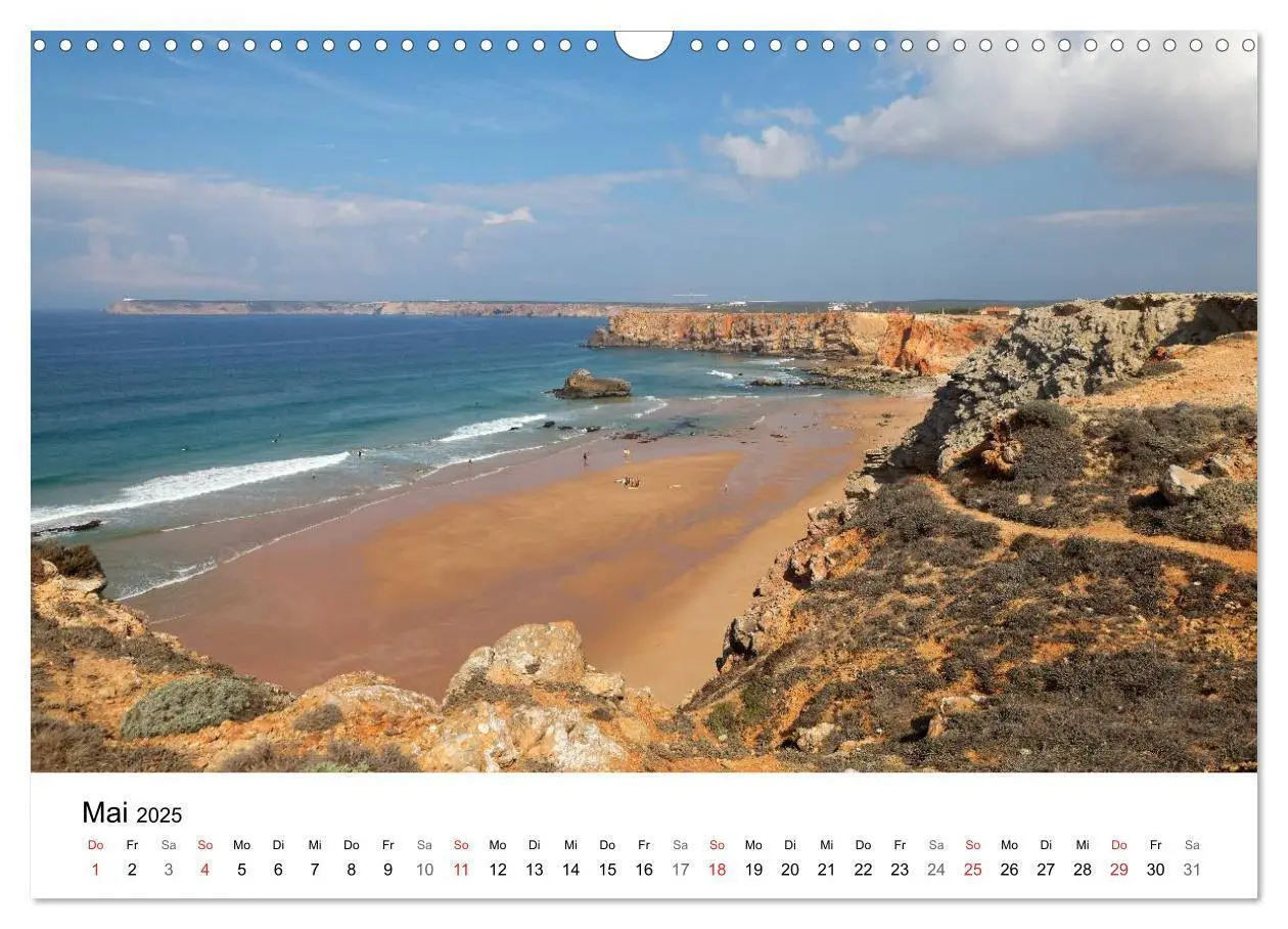 Bild: 9783435641345 | Algarve von Sagres bis Tavira (Wandkalender 2025 DIN A3 quer),...