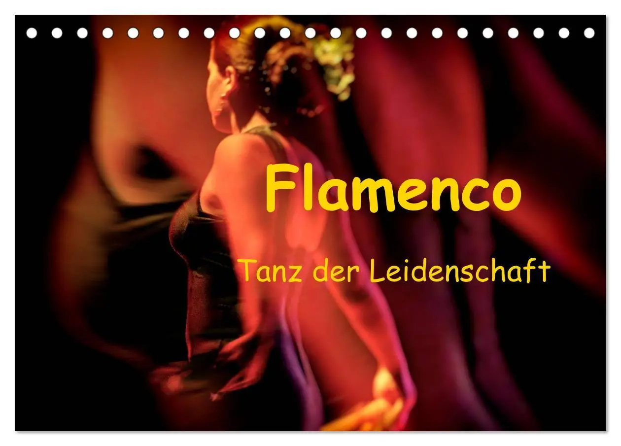 Cover: 9783516131345 | Flamenco - Tanz der Leidenschaft (Tischkalender 2026 DIN A5 quer),...