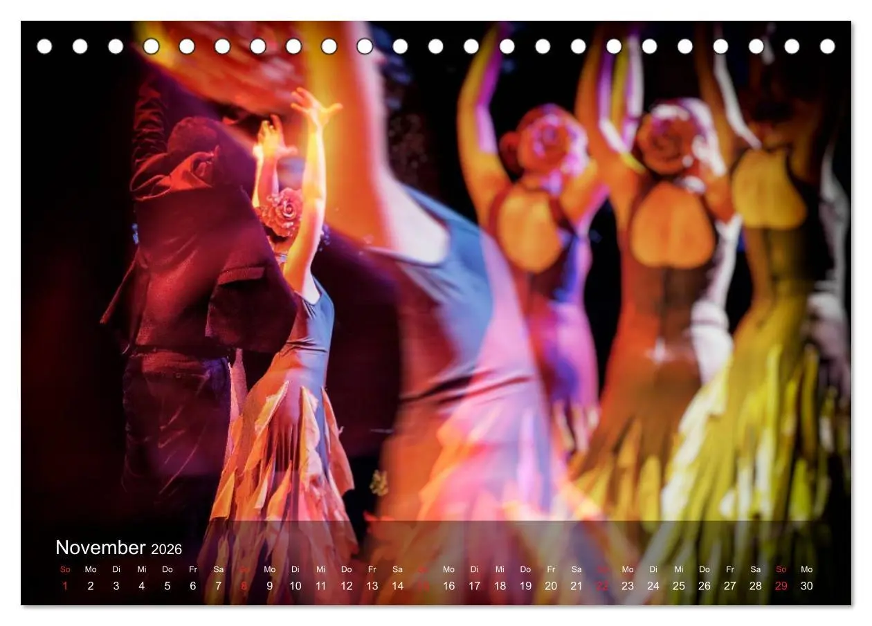 Bild: 9783516131345 | Flamenco - Tanz der Leidenschaft (Tischkalender 2026 DIN A5 quer),...