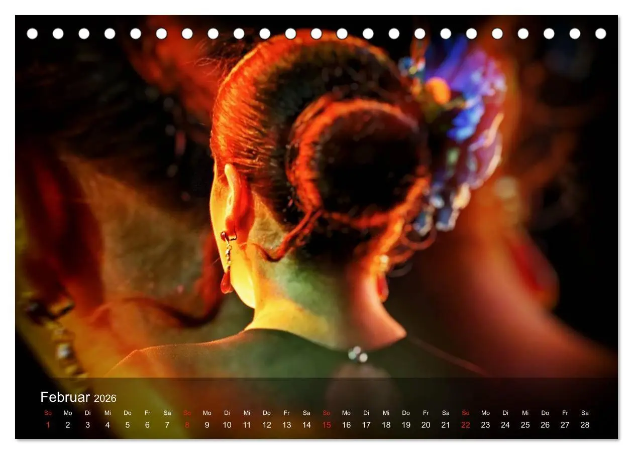 Bild: 9783516131345 | Flamenco - Tanz der Leidenschaft (Tischkalender 2026 DIN A5 quer),...