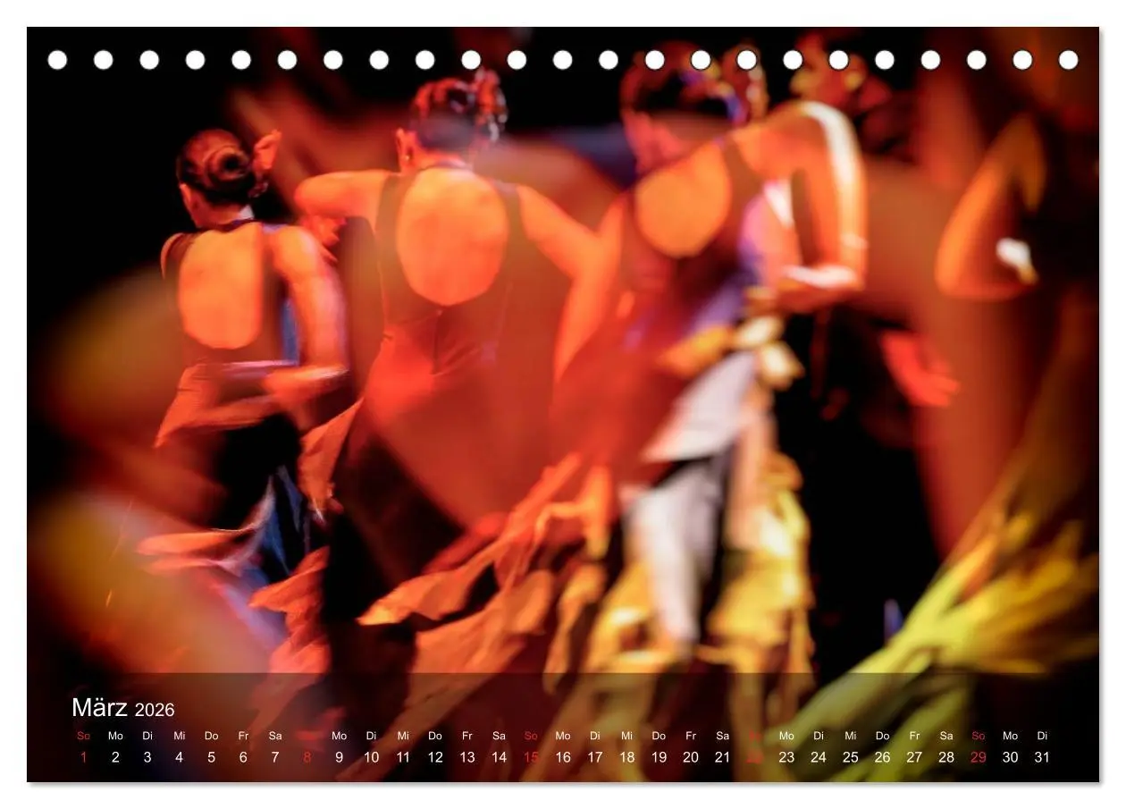 Bild: 9783516131345 | Flamenco - Tanz der Leidenschaft (Tischkalender 2026 DIN A5 quer),...