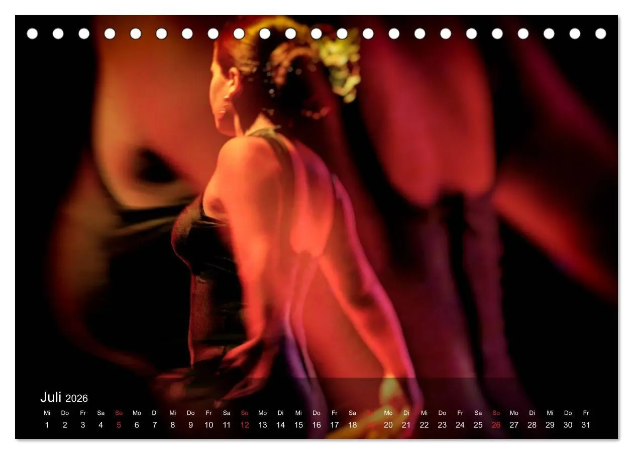 Bild: 9783516131345 | Flamenco - Tanz der Leidenschaft (Tischkalender 2026 DIN A5 quer),...