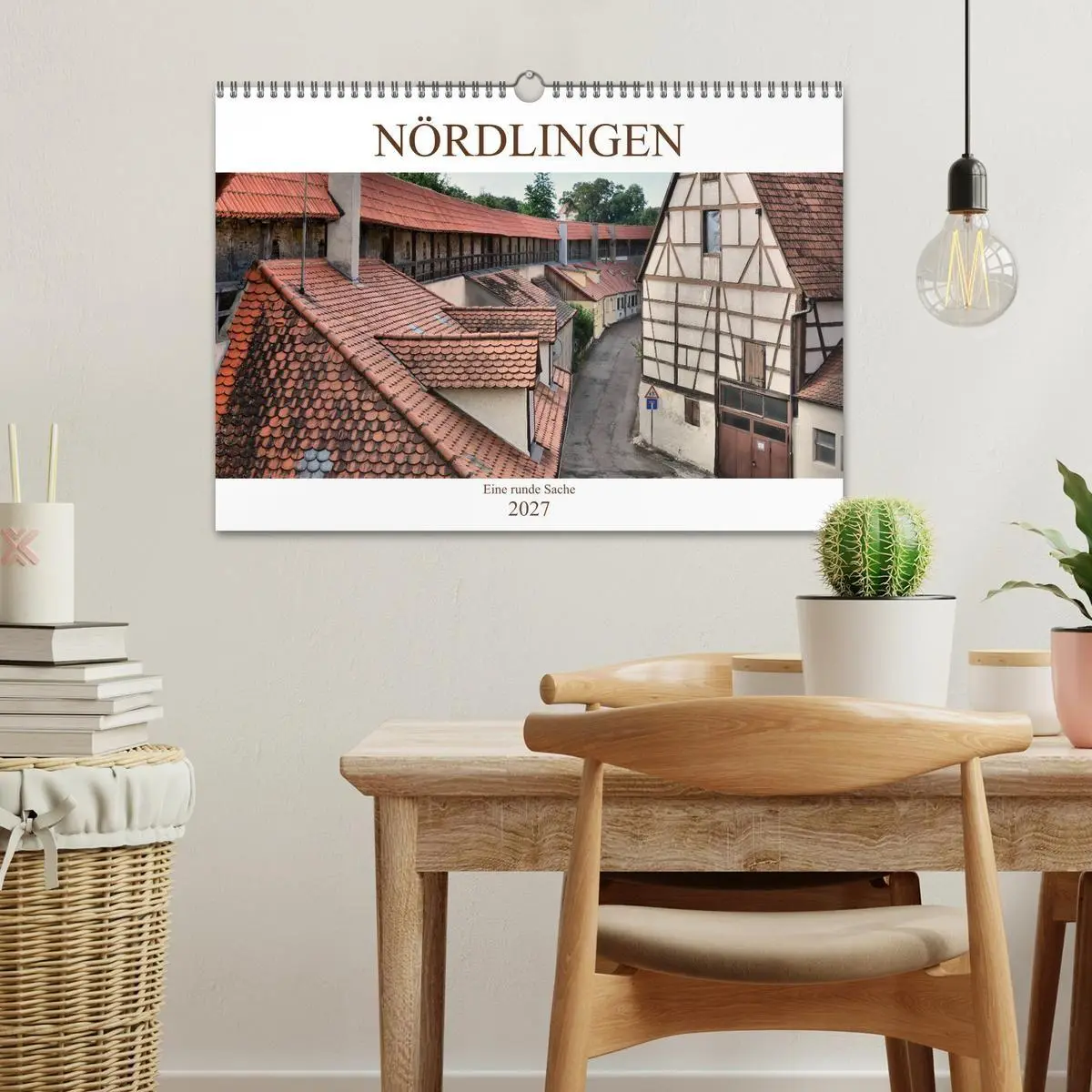 Bild: 9783569841345 | Nördlingen - Eine runde Sache (Wandkalender 2027 DIN A3 quer),...