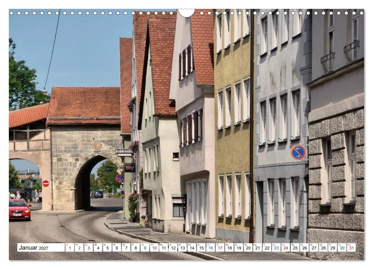 Bild: 9783569841345 | Nördlingen - Eine runde Sache (Wandkalender 2027 DIN A3 quer),...