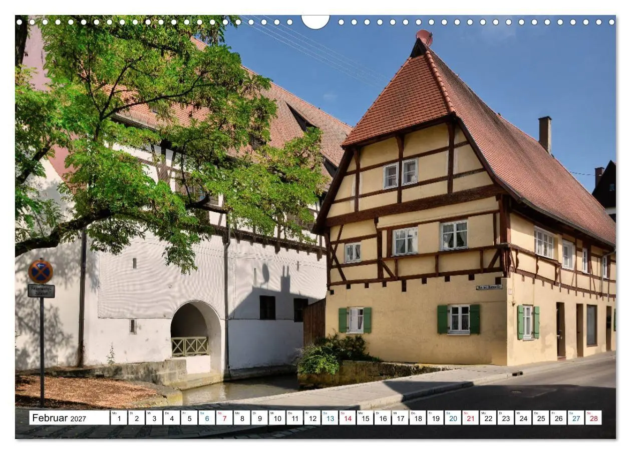 Bild: 9783569841345 | Nördlingen - Eine runde Sache (Wandkalender 2027 DIN A3 quer),...