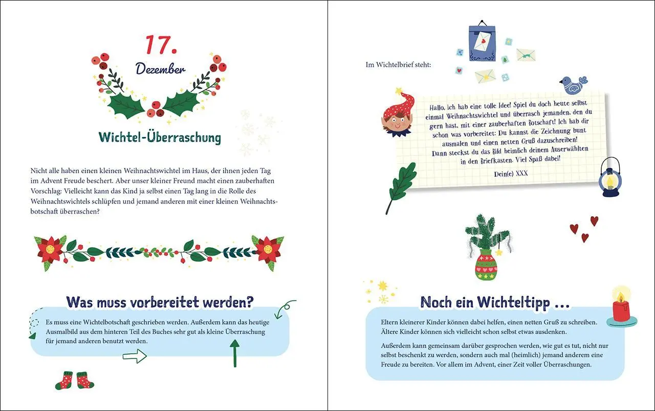 Bild: 9783743221345 | Mit unserem Wichtel durch die Weihnachtszeit | Annette Moser | Buch