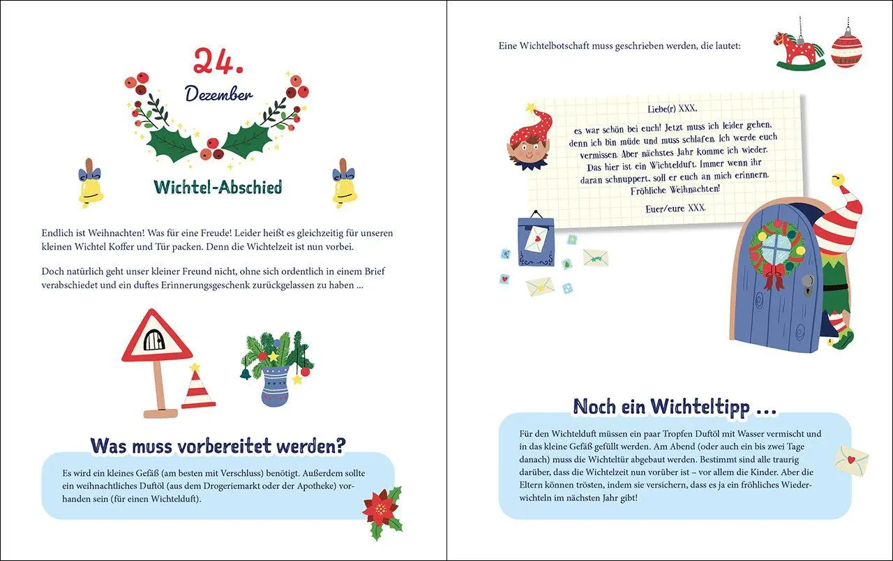 Bild: 9783743221345 | Mit unserem Wichtel durch die Weihnachtszeit | Annette Moser | Buch