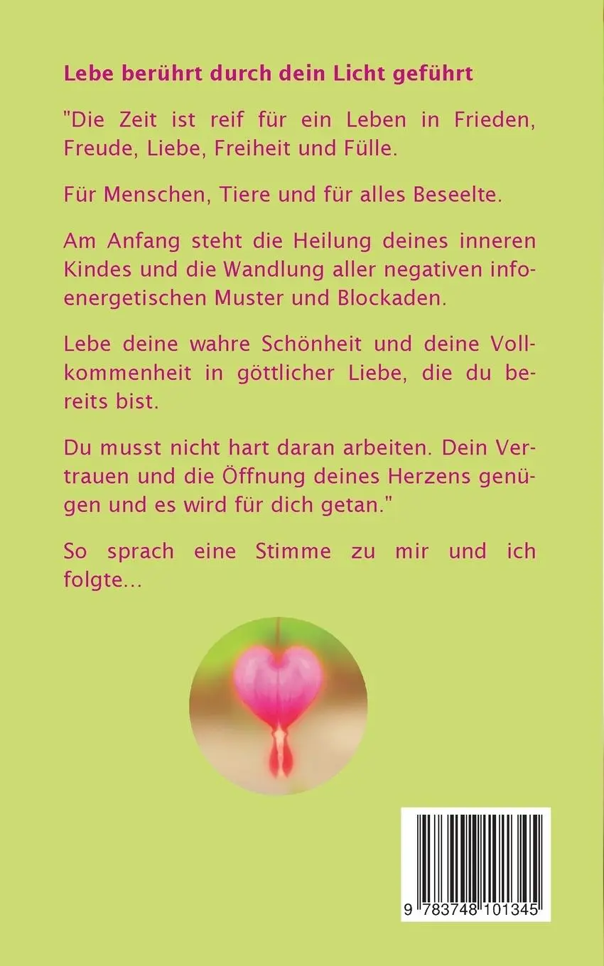 Rückseite: 9783748101345 | Selbstheilung durch Selbstliebe | Stephanie Tettweiler | Taschenbuch