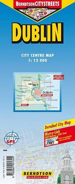 Cover: 9783865921345 | Dublin | (Land-)Karte | 2 S. | Englisch | 2018 | Huber, München