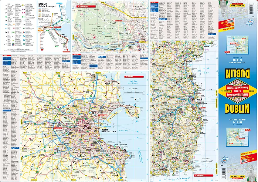 Bild: 9783865921345 | Dublin | (Land-)Karte | 2 S. | Englisch | 2018 | Huber, München