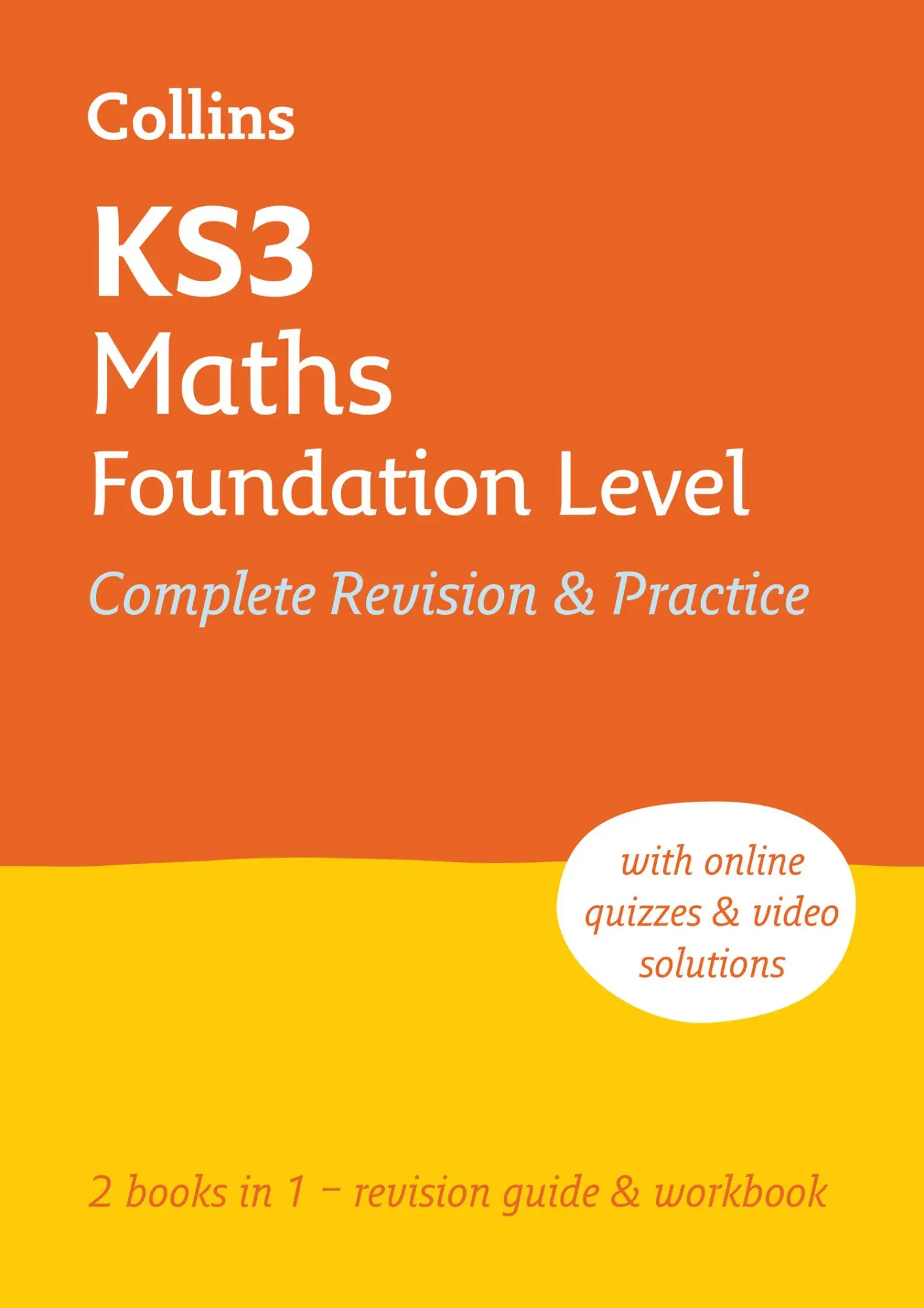 Cover: 9780008551445 | Ks3 Maths Foundation Level All-In-One Complete Revision and Practice