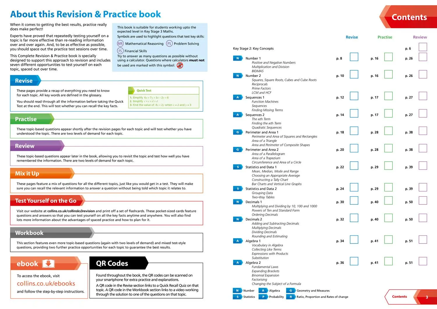Bild: 9780008551445 | Ks3 Maths Foundation Level All-In-One Complete Revision and Practice