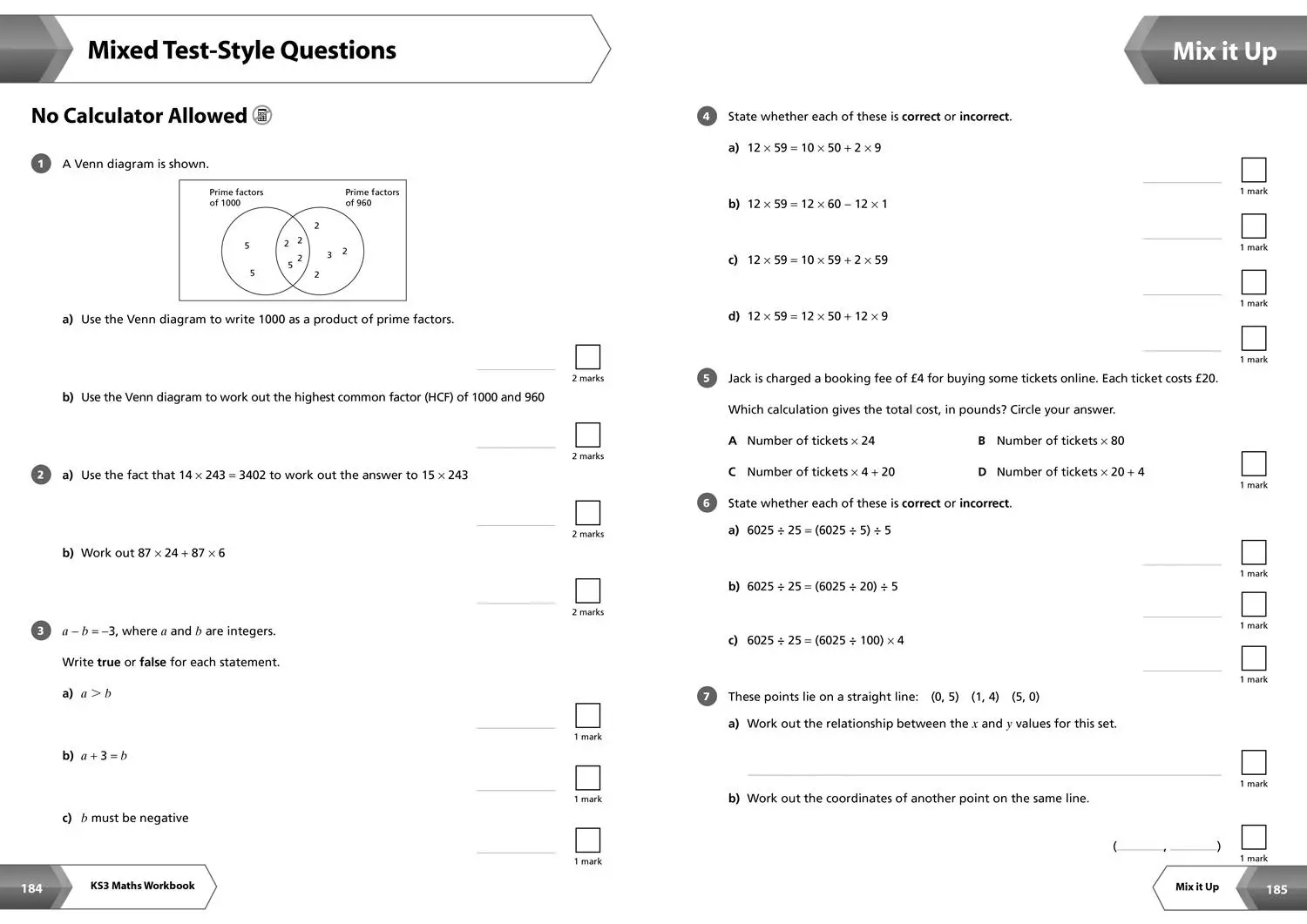 Bild: 9780008551445 | Ks3 Maths Foundation Level All-In-One Complete Revision and Practice