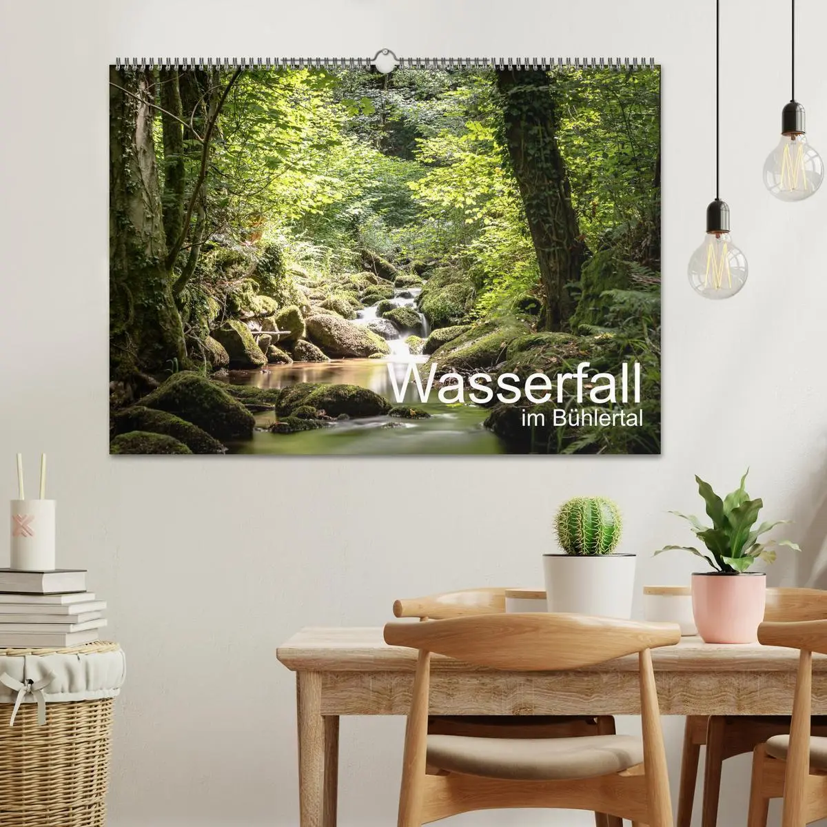 Bild: 9783457581445 | Wasserfall im Bühlertal (Wandkalender 2026 DIN A2 quer), CALVENDO...