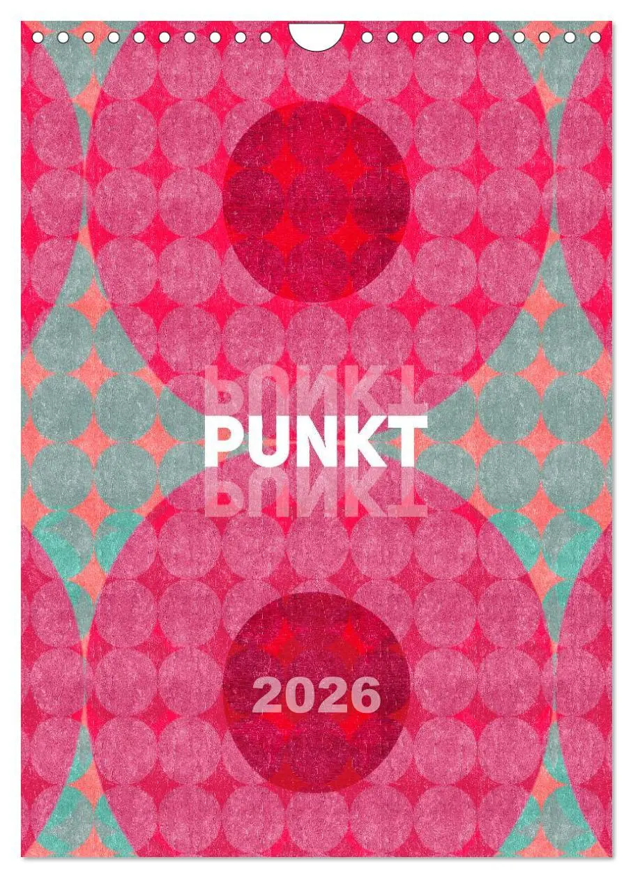 Cover: 9783516431445 | Punkt Punkt Punkt (Wandkalender 2026 DIN A4 hoch), CALVENDO...