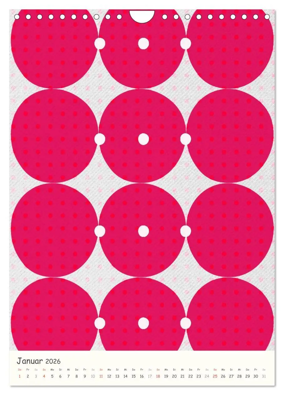 Bild: 9783516431445 | Punkt Punkt Punkt (Wandkalender 2026 DIN A4 hoch), CALVENDO...