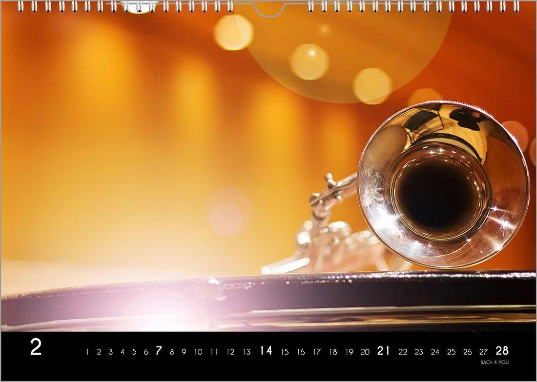 Bild: 9783969031445 | Musikinstrumente, ein Musik-Kalender 2027, DIN A3 | Peter Bach Jr.