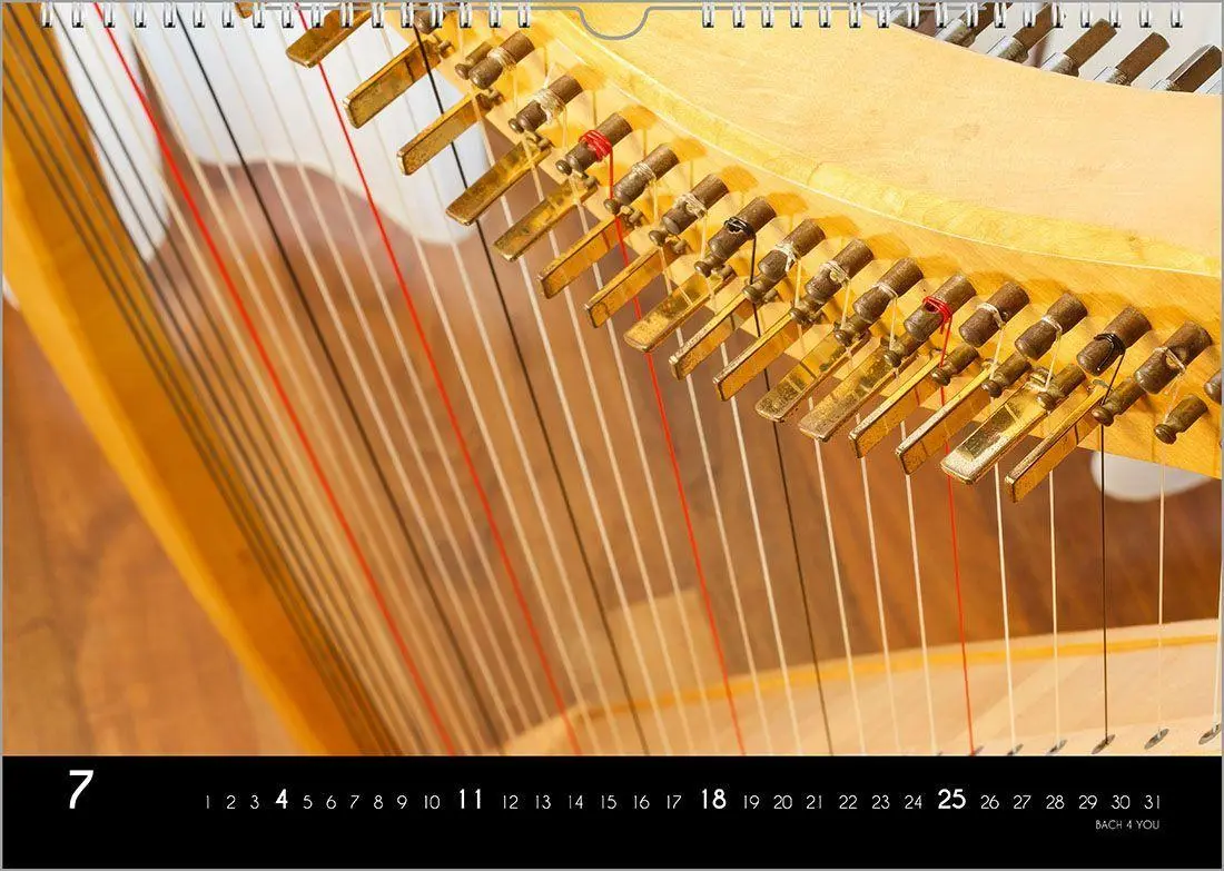 Bild: 9783969031445 | Musikinstrumente, ein Musik-Kalender 2027, DIN A3 | Peter Bach Jr.