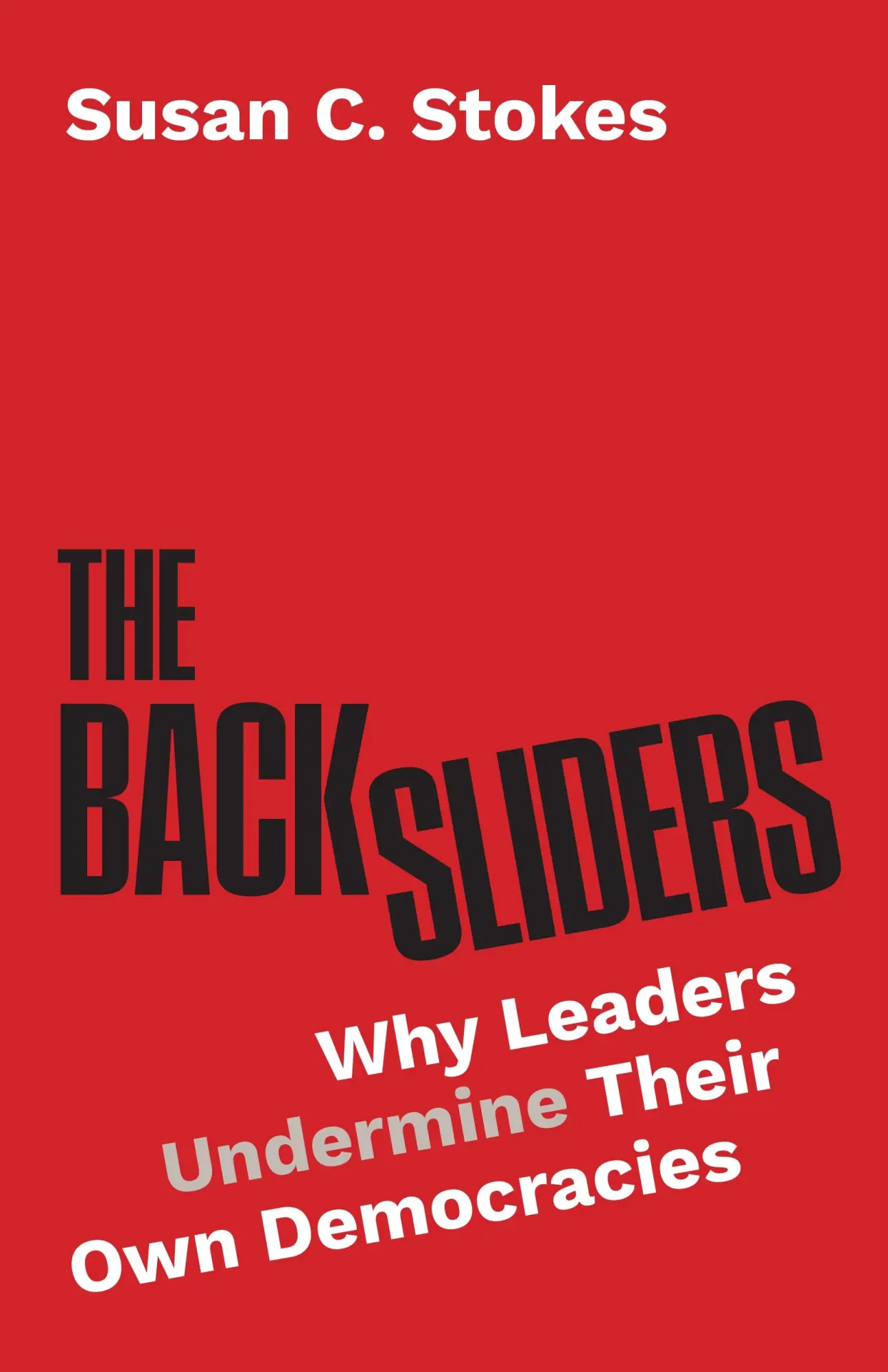 Cover: 9780691271545 | The Backsliders | Why Leaders Undermine Their Own Democracies | Stokes