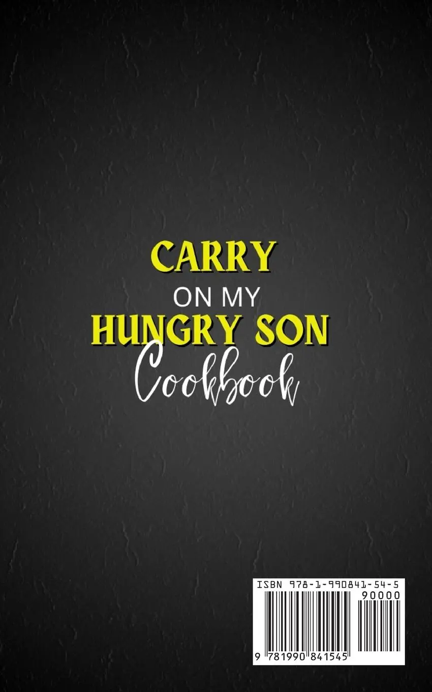Rückseite: 9781990841545 | Carry On My Hungry Son Cookbook | A Deliciously Supernatural Cookbook