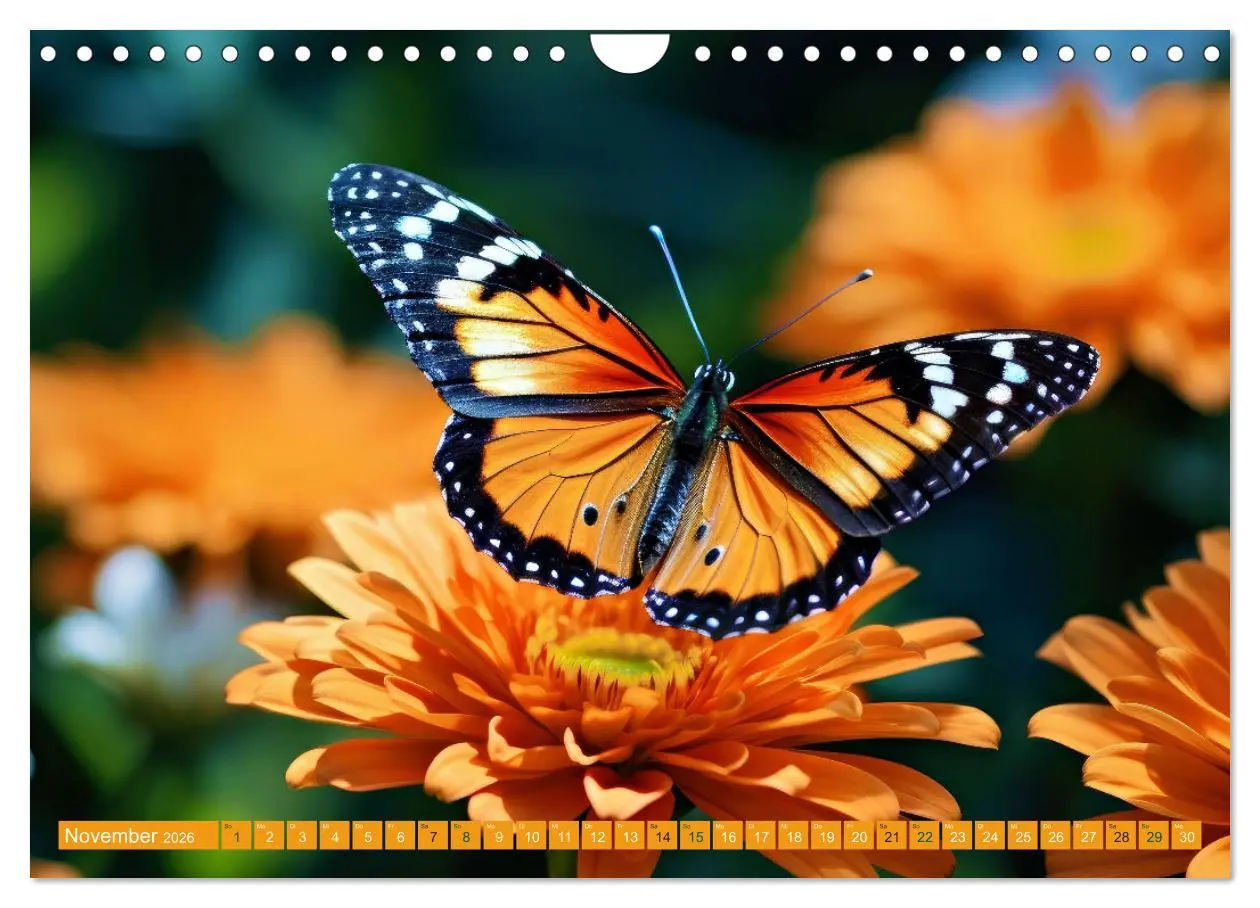 Bild: 9783457331545 | Filigrane Leichtigkeit - Schmetterlinge (Wandkalender 2026 DIN A4...