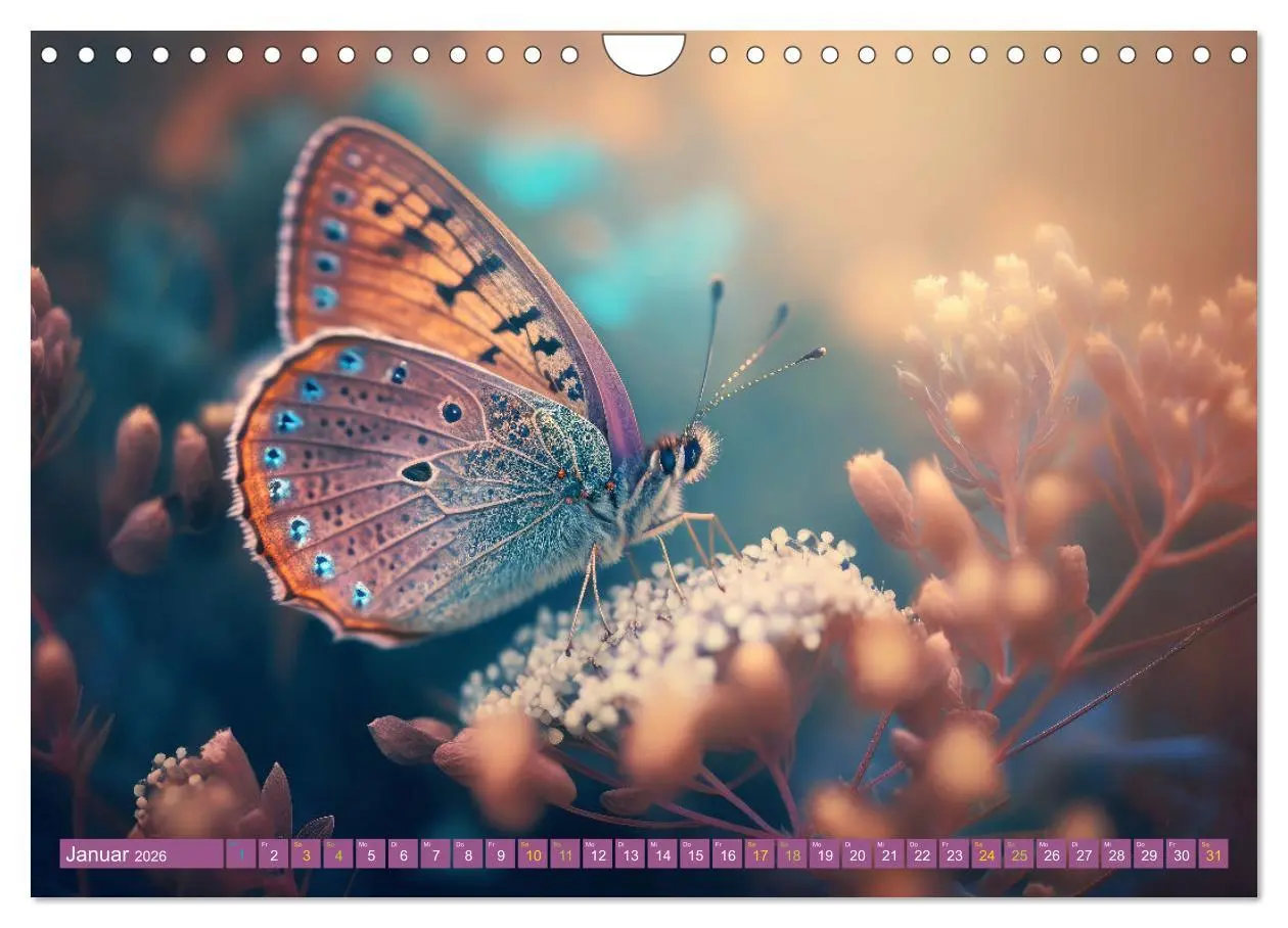 Bild: 9783457331545 | Filigrane Leichtigkeit - Schmetterlinge (Wandkalender 2026 DIN A4...