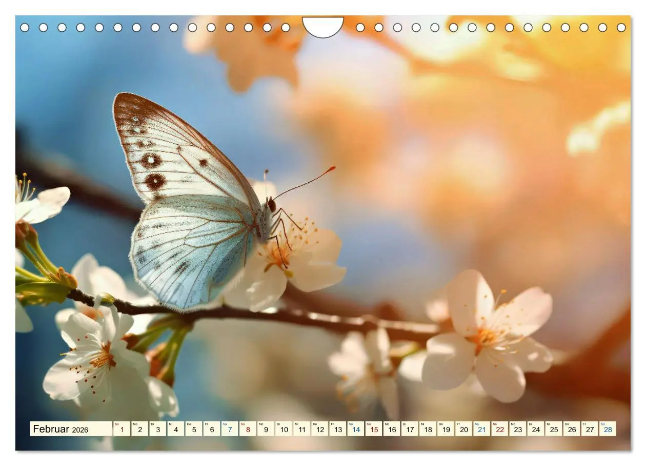 Bild: 9783457331545 | Filigrane Leichtigkeit - Schmetterlinge (Wandkalender 2026 DIN A4...