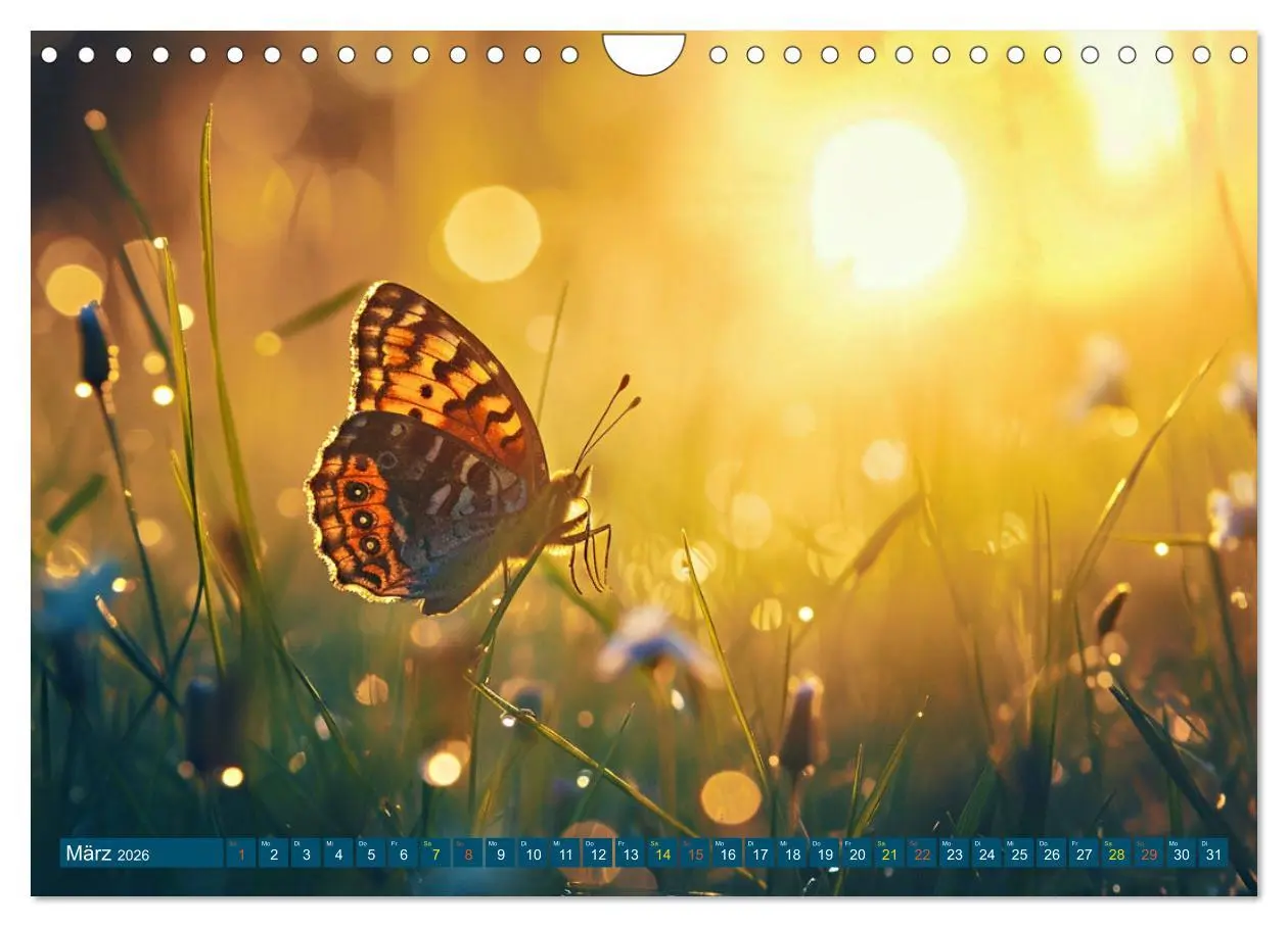 Bild: 9783457331545 | Filigrane Leichtigkeit - Schmetterlinge (Wandkalender 2026 DIN A4...