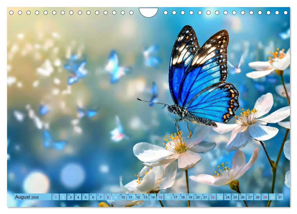 Bild: 9783457331545 | Filigrane Leichtigkeit - Schmetterlinge (Wandkalender 2026 DIN A4...