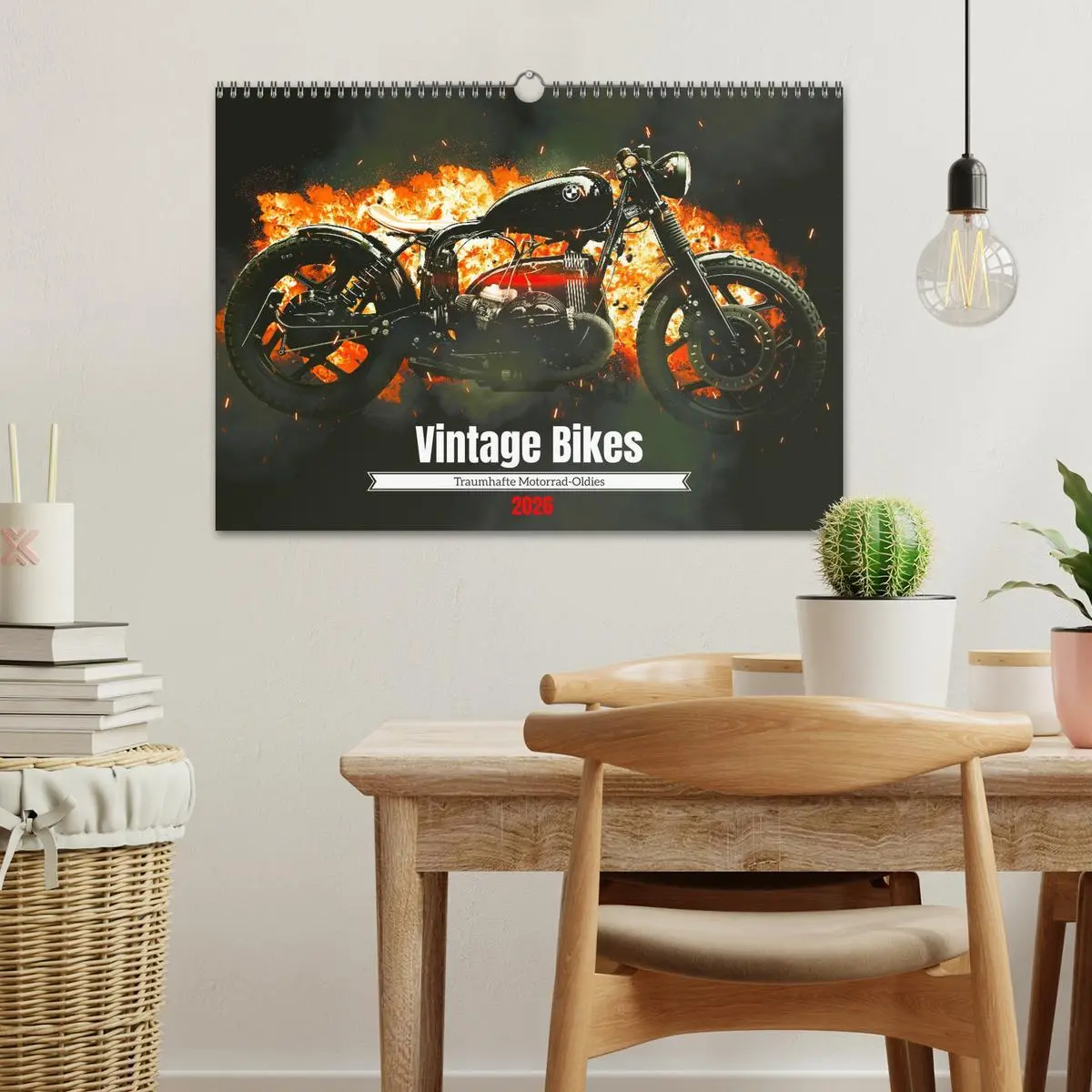 Bild: 9783457571545 | Vintage Bikes. Traumhafte Motorrad-Oldies (Wandkalender 2026 DIN A3...