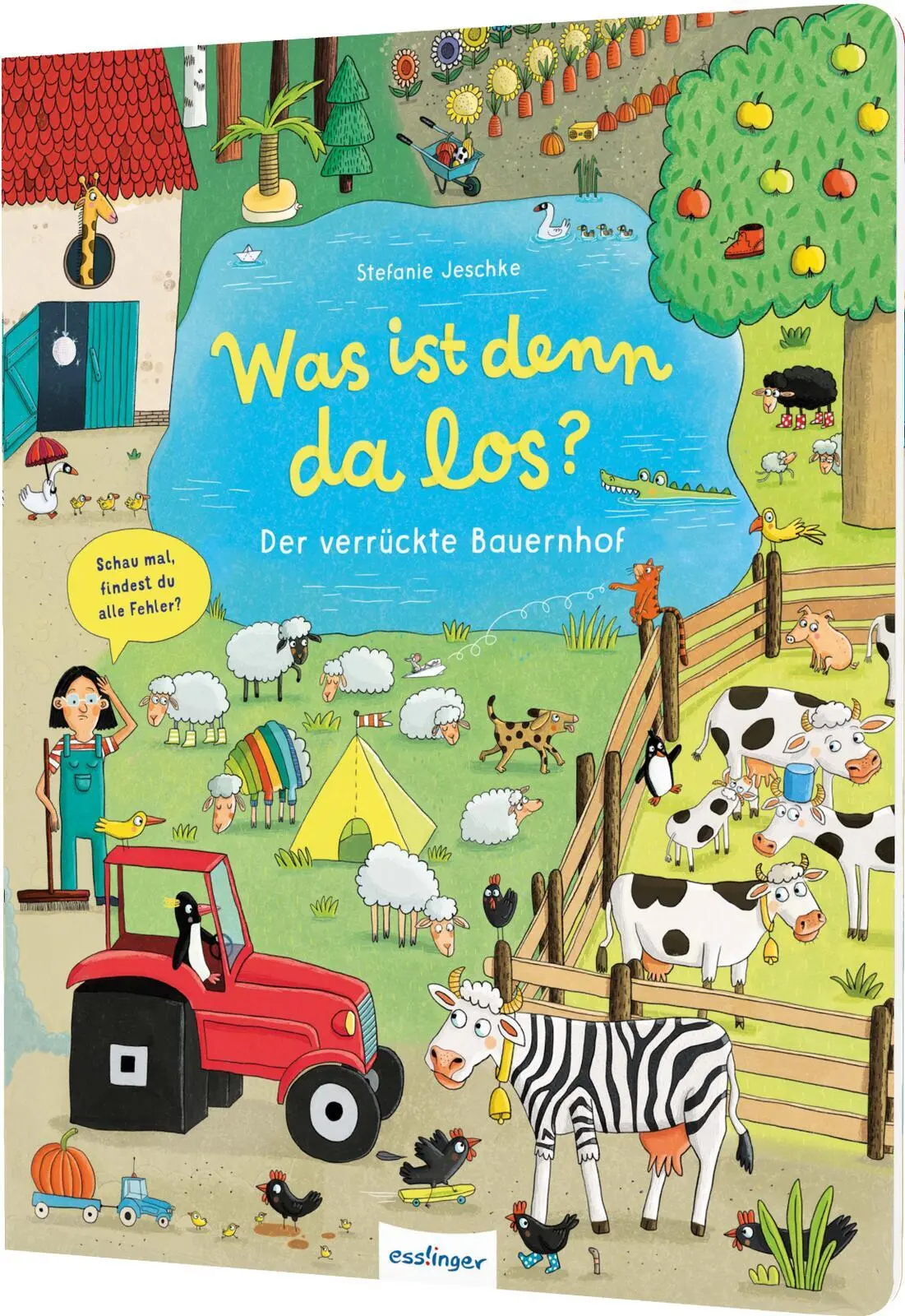 Cover: 9783480241545 | Was ist denn da los?: Der verrückte Bauernhof | Sibylle Schumann