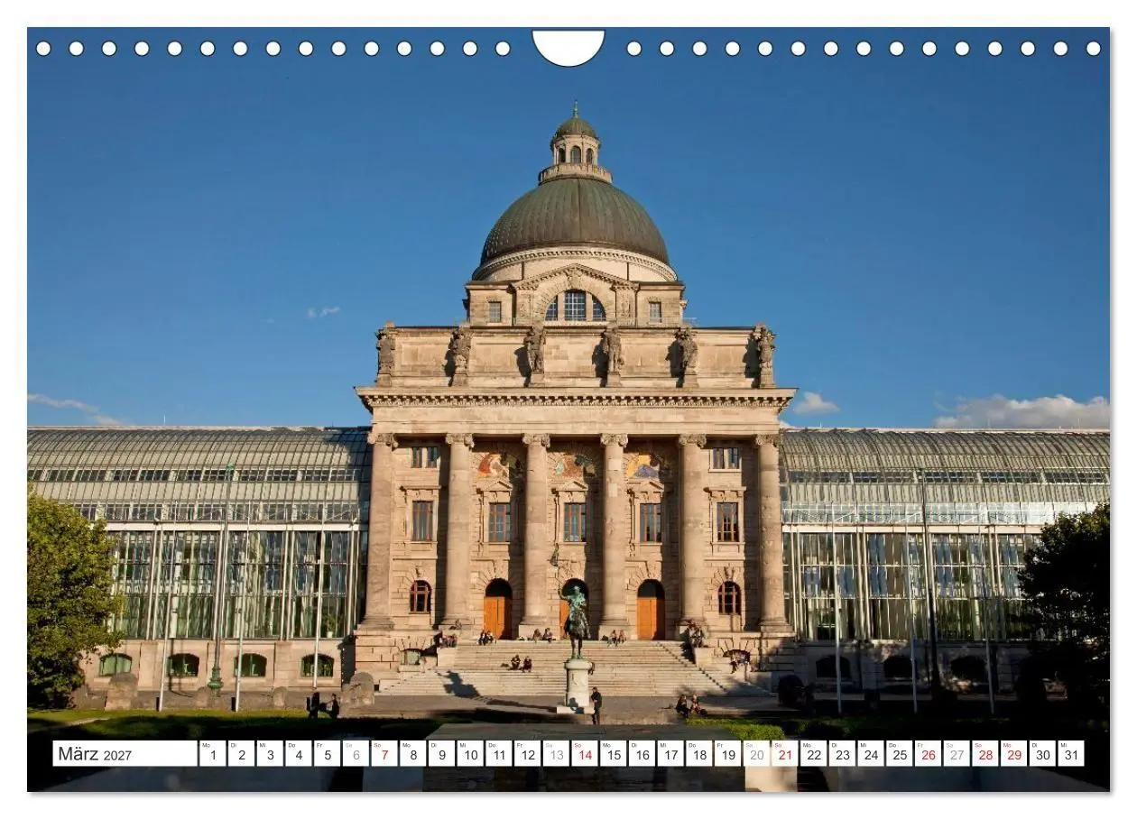 Bild: 9783516801545 | Bayerns Hauptstadt: München (Wandkalender 2027 DIN A4 quer),...