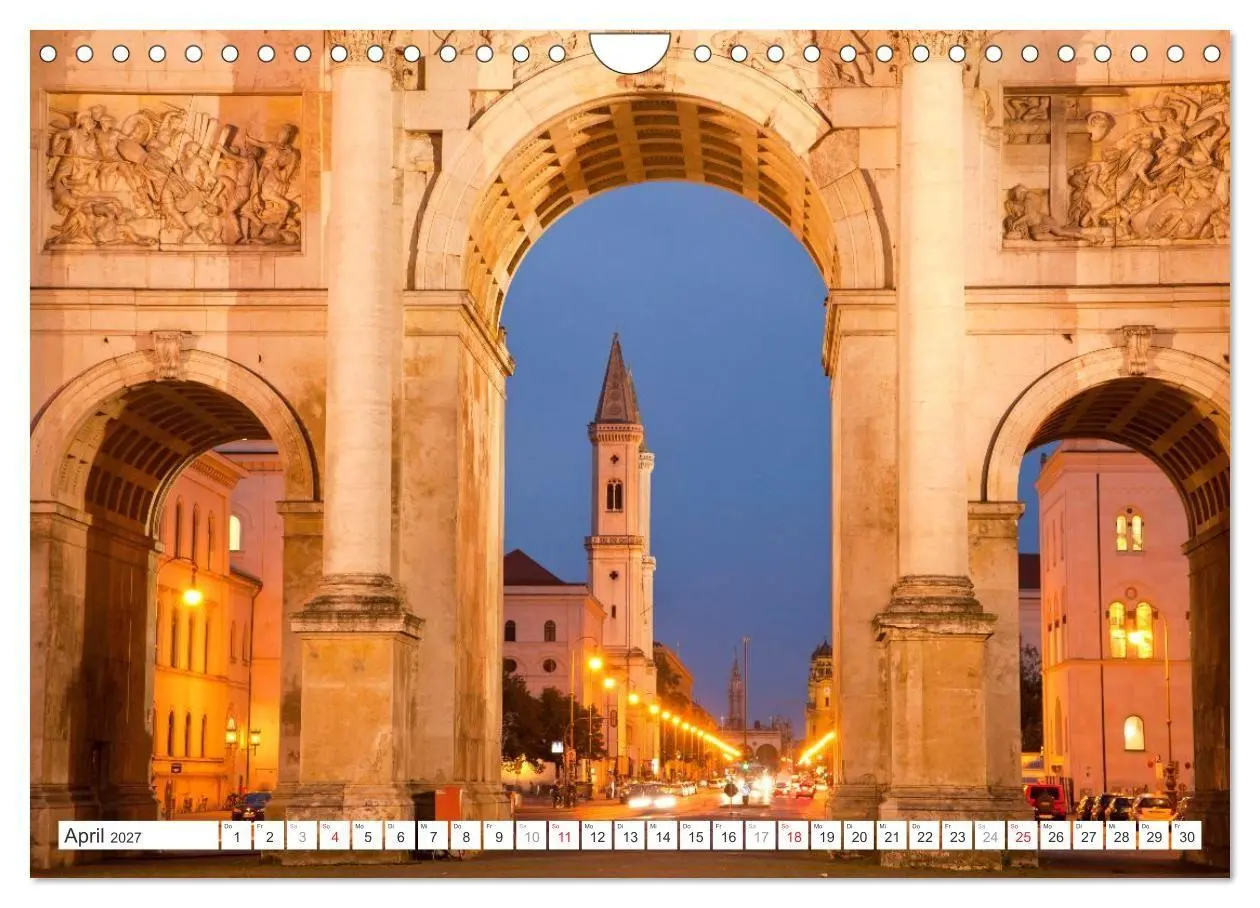 Bild: 9783516801545 | Bayerns Hauptstadt: München (Wandkalender 2027 DIN A4 quer),...