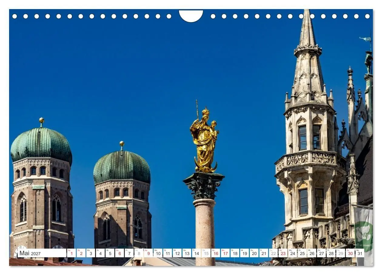 Bild: 9783516801545 | Bayerns Hauptstadt: München (Wandkalender 2027 DIN A4 quer),...