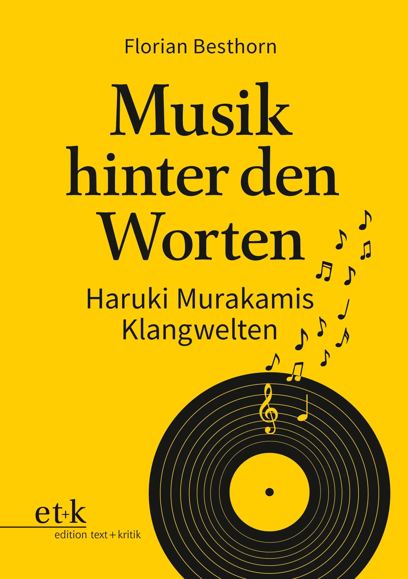 Cover: 9783689301545 | Musik hinter den Worten | Haruki Murakamis Klangwelten | Besthorn
