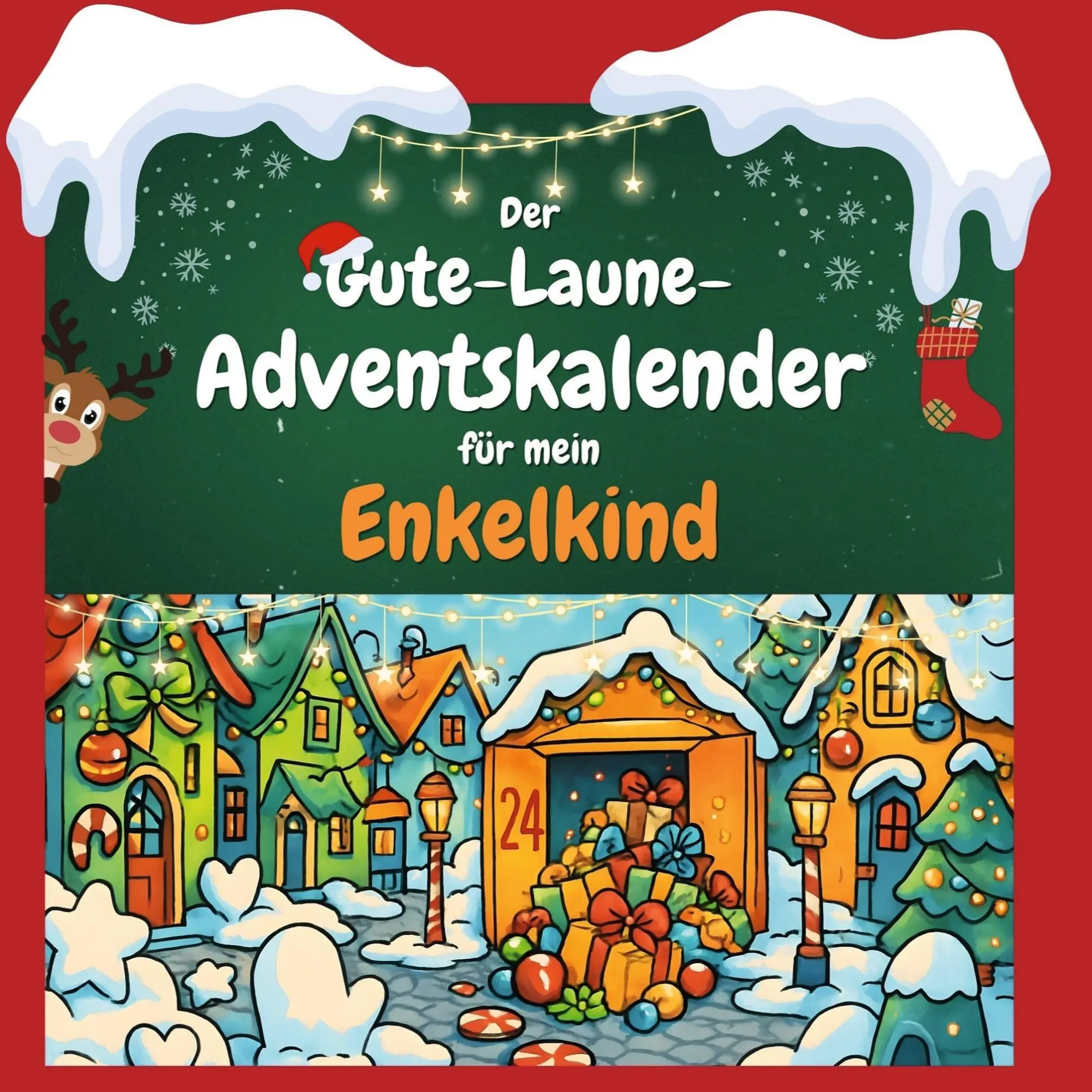 Cover: 9783695311545 | Der Gute-Laune-Adventskalender für mein Enkelkind | Tim Schmidt | Buch
