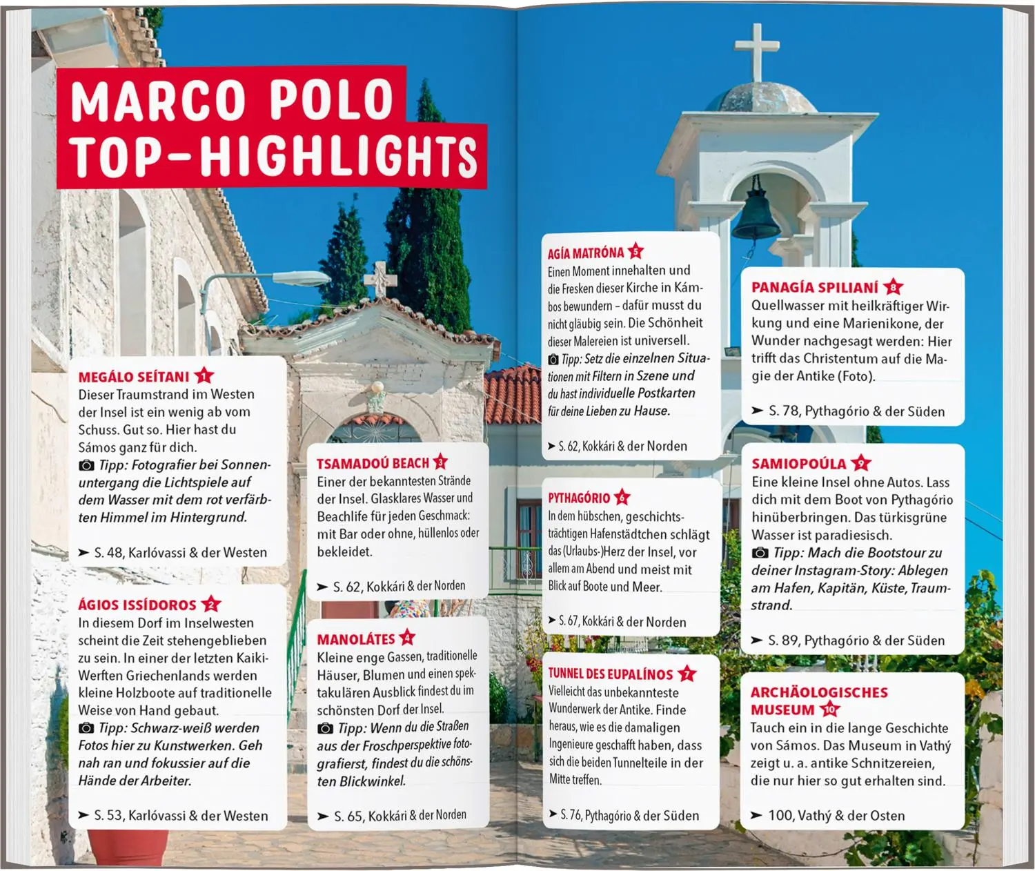 Bild: 9783829741545 | MARCO POLO Reiseführer Sámos | Klaus Bötig (u. a.) | Taschenbuch