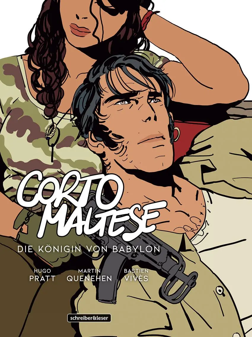 Cover: 9783965821545 | Corto Maltese | Die Königin von Babylon | Martin Quenehen | Buch