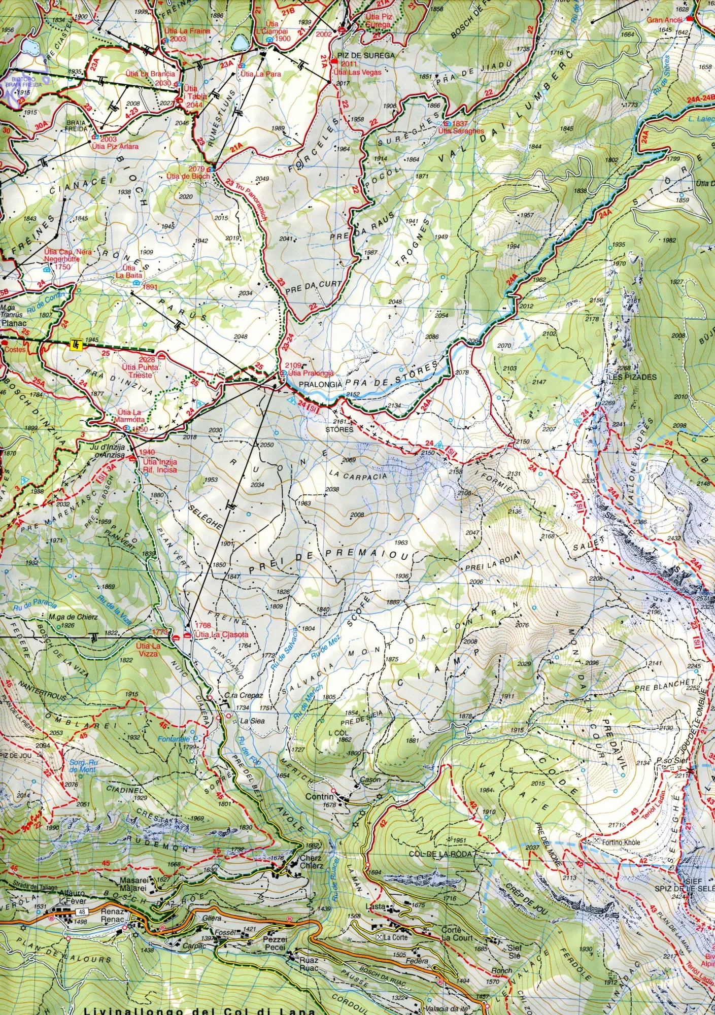 Bild: 9788883151545 | 07 Alta Badia - Arabba Marmolada | 1:25000 | (Land-)Karte | 2022