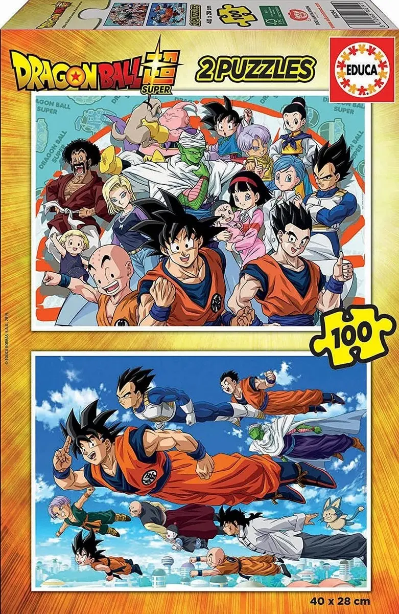 Cover: 7640250151645 | Puzzle - Dragonball Super - 2x100 Teile | 448/88919 | Carletto/Educa