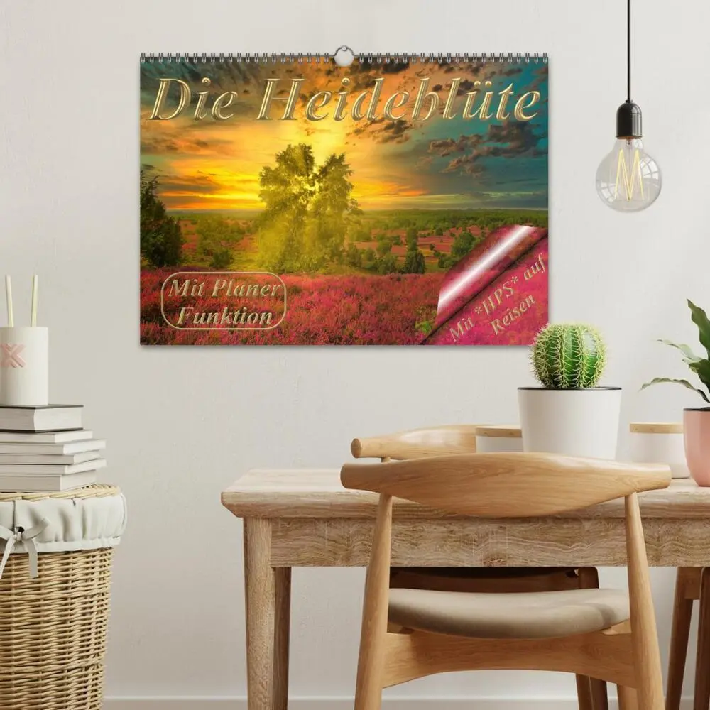 Bild: 9783435091645 | Die Heideblüte (Wandkalender 2025 DIN A3 quer), CALVENDO...