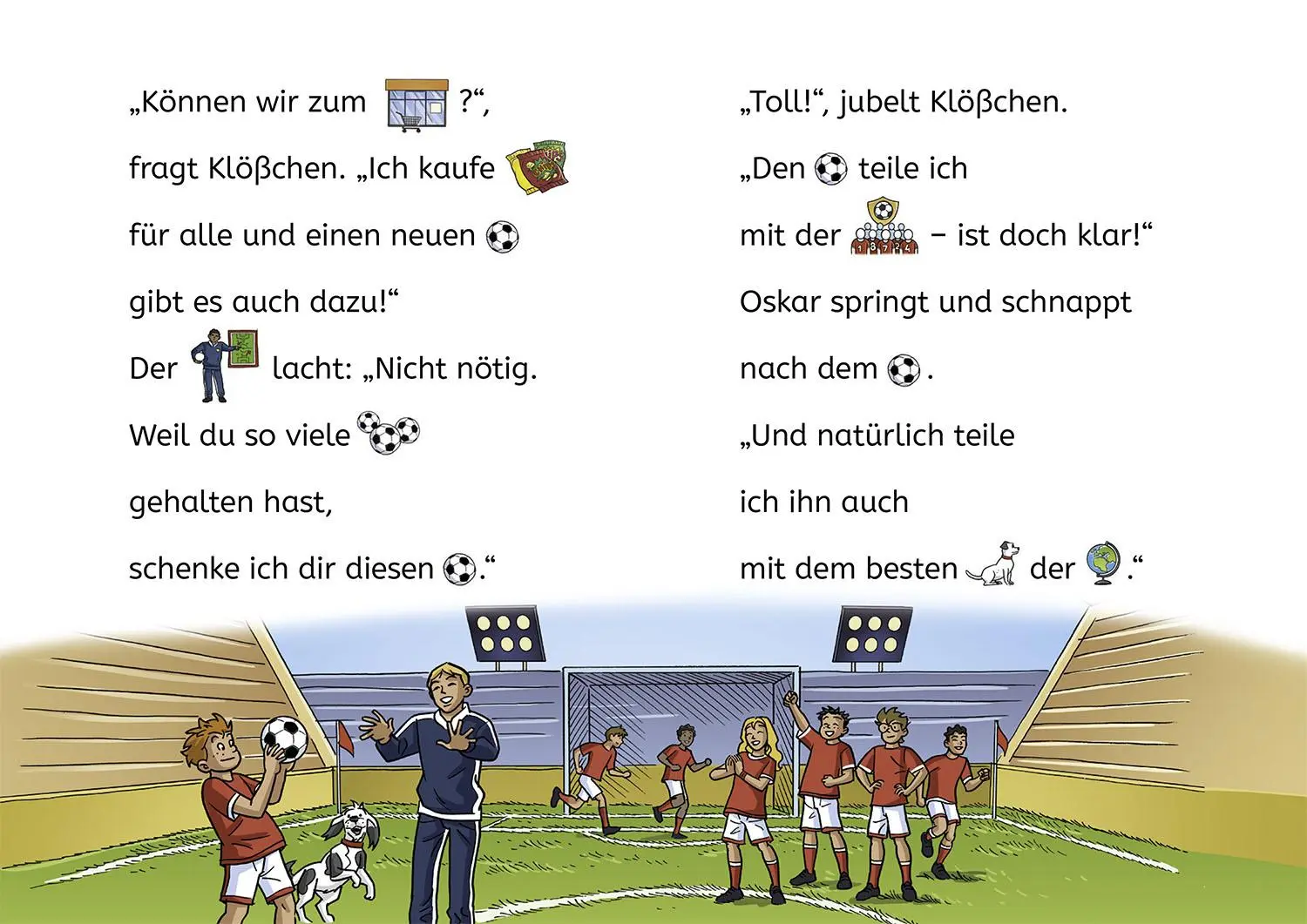 Bild: 9783440181645 | TKKG Junior, Bücherhelden Erstes Lesen, Tatort Fußballplatz | Buch
