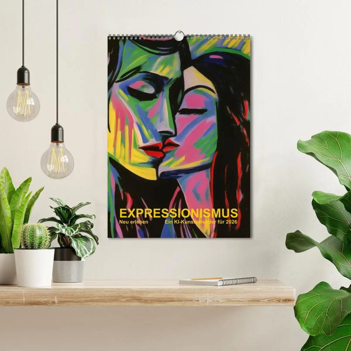 Bild: 9783457941645 | EXPRESSIONISMUS Neu Erleben Ein KI-Kunstkalender (Wandkalender 2026...